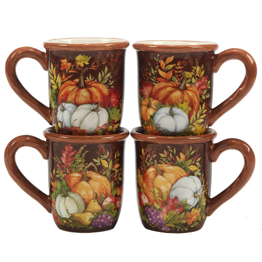 Harvest Blessings Herbstbecher, 4 Stück