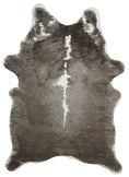 Bild in Galerie-Betrachter laden, Grim Kuhfellteppich Berggrau/Weiß
