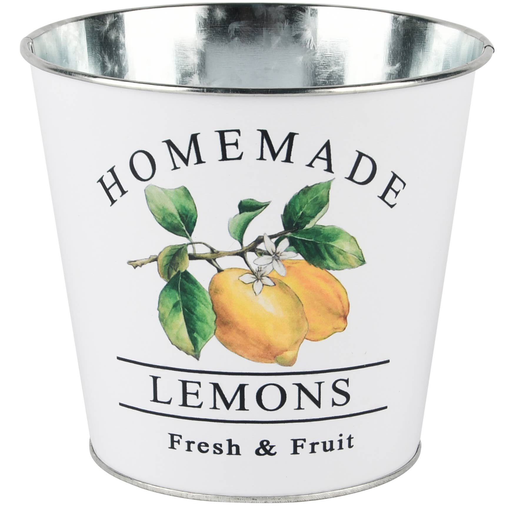 Blumentopf rund 'Lemon Love'