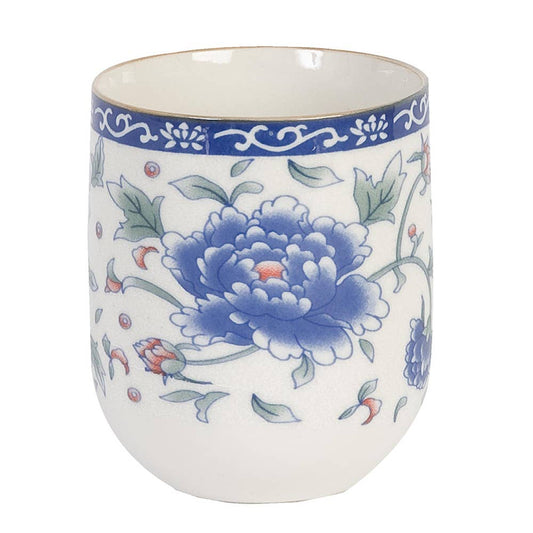 Espresso Cup Blooming Blue