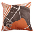 Bild in Galerie-Betrachter laden, EQUUS CHEVAL OPTIQUE OUTDOOR-KISSEN orange
