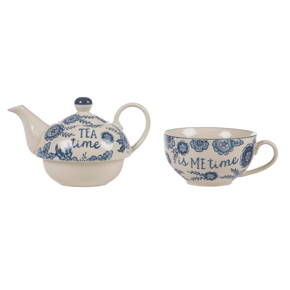 Tea for One Set BLUE WILLOW