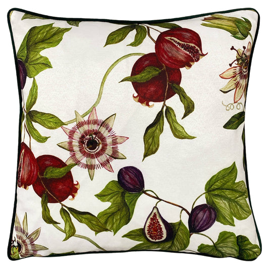 Kissen Figaro Floral Weiß