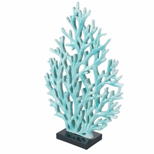 Blaue Koralle, Polyresin 44 cm