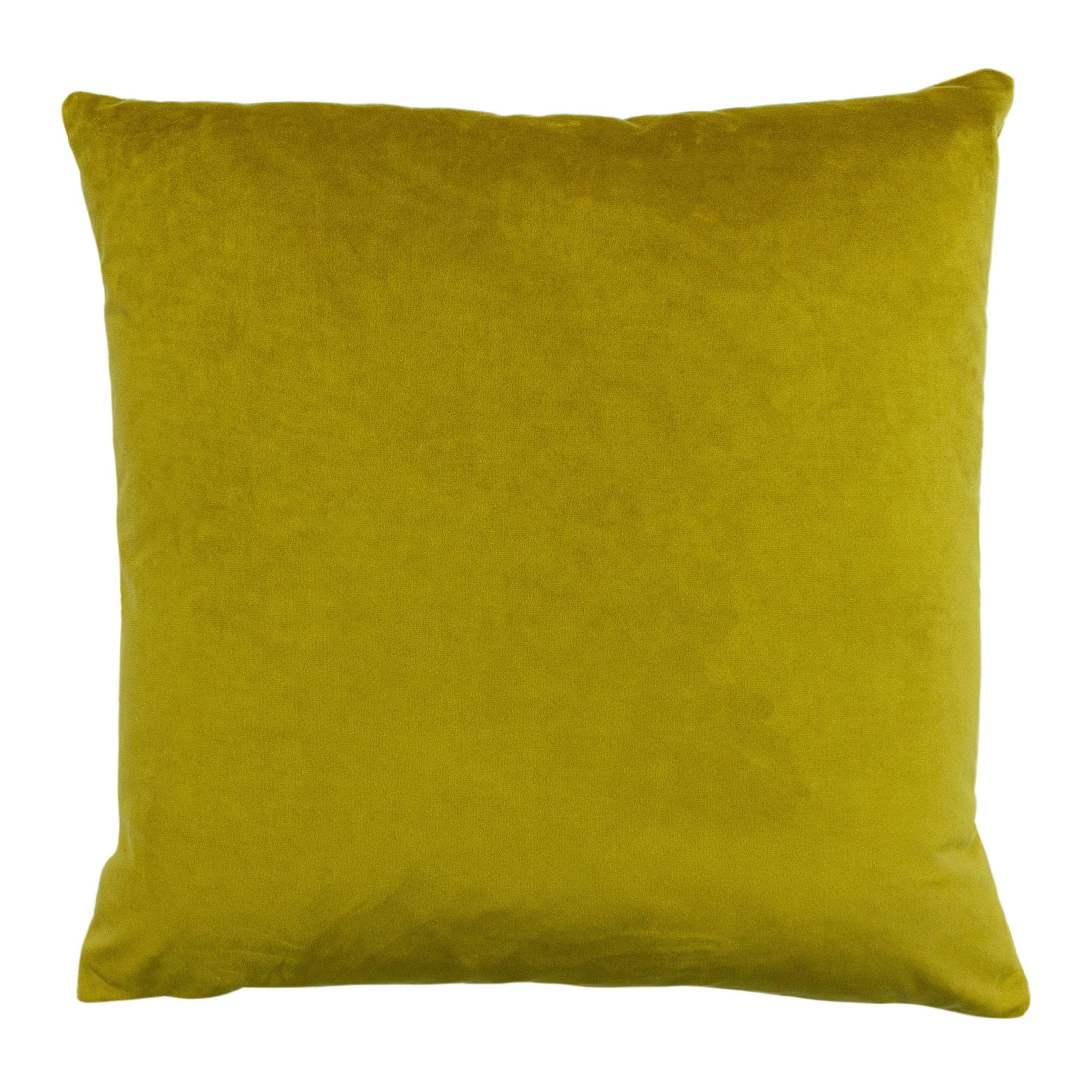 Palm Grove Velvet Jacquard-Kissen Gold/Blaugrün