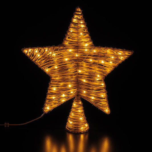 XMAS SPITZENSTERN, LED 30X35CM