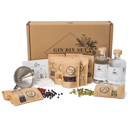 Gin Set zum Selbermachen inkl. Alkohol | DIY Gin Geschenkset