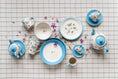 Bild in Galerie-Betrachter laden, Tasse mit Untertasse SUMMER
