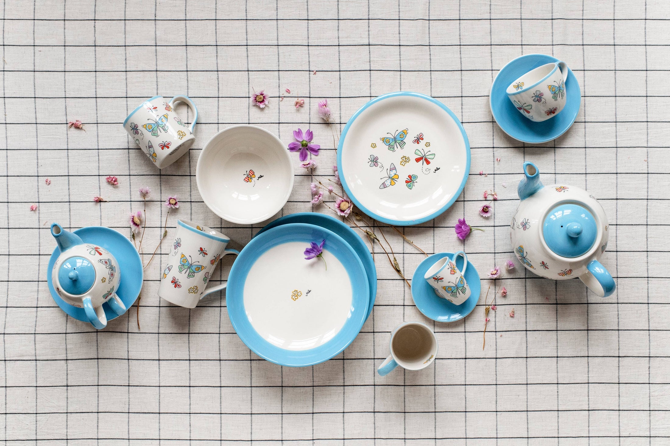 Tasse mit Untertasse SUMMER