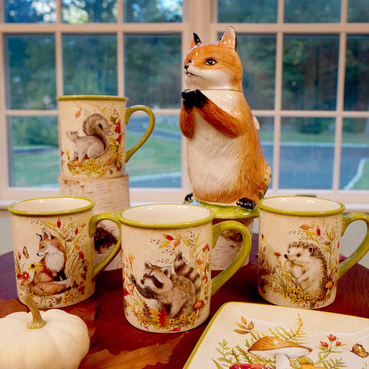 Woodland Critters Herbsttassen-Set