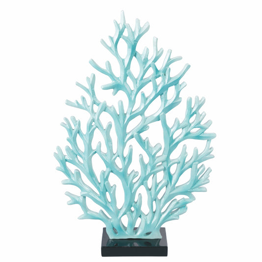 Blaue Koralle, Polyresin 44 cm