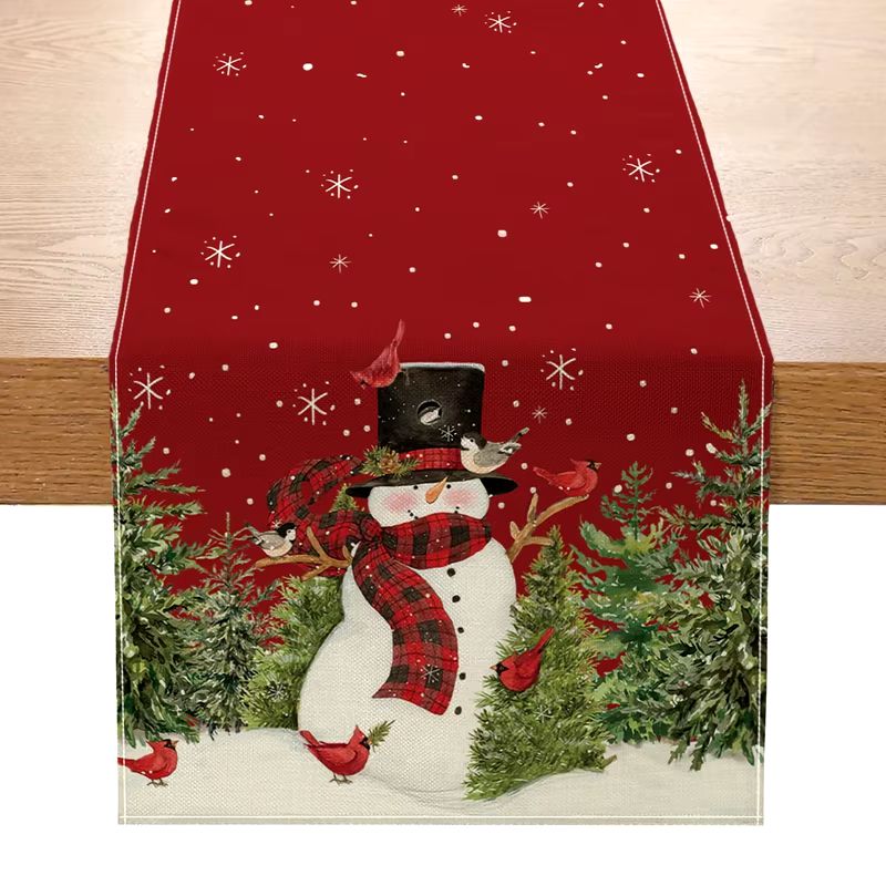 Tischläufer FUNNY SNOWMAN